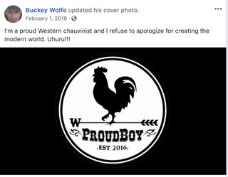Illustration for article titled Self-Described Proud Boy, QAnon Believer Arrested for Allegedly Murdering Brother With Sword